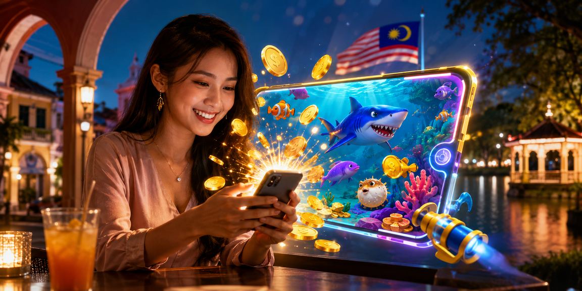 Permainan memancing interaktif unik yang tersedia di platform bmw777 Malaysia