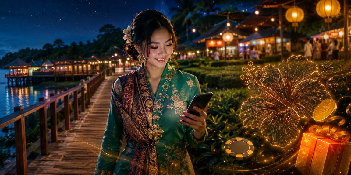 Pengguna Malaysia menikmati kasino mudah alih sempena Hari Raya